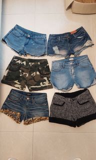 牛仔短褲短裙 Denim shorts and skirts64201642937986110