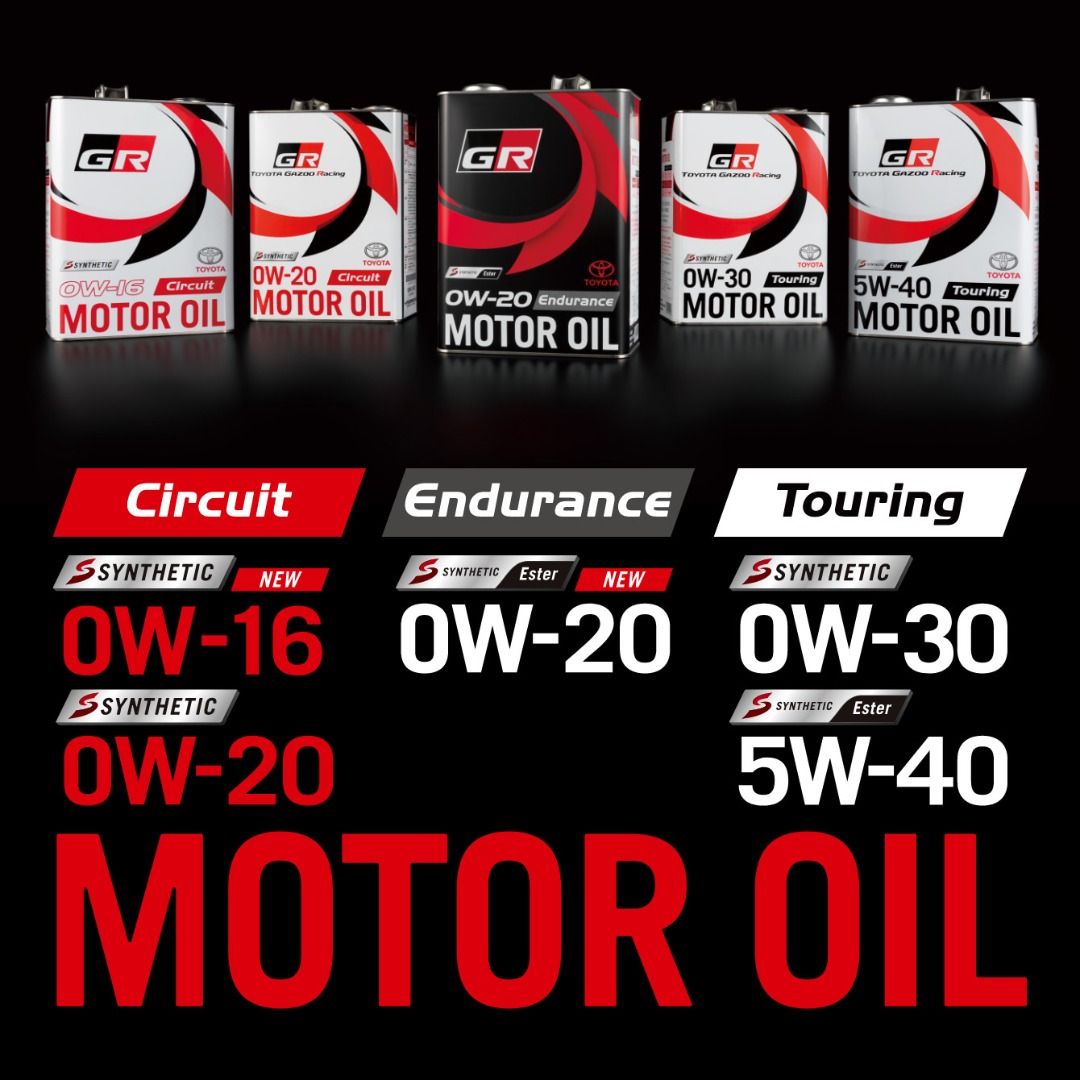 日本 TOYOTA GAZOO Racing Genuine Toyota GR MOTOR OIL 合成機油, 汽車配件, 其他 ...