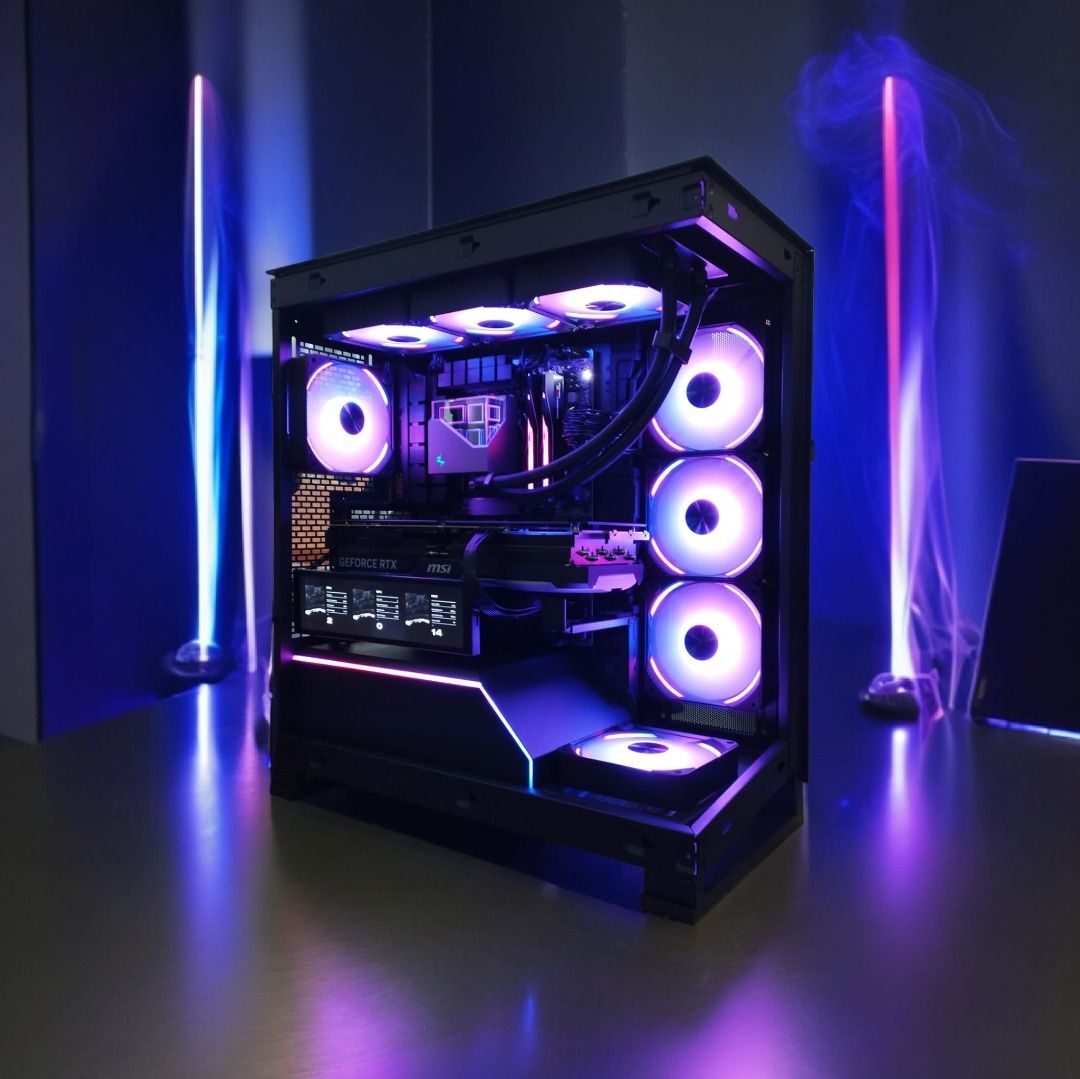 AMD RYZEN 7 7800X3D RTX 4070 Super Custom Gaming pc Ghost of Tsushima ...