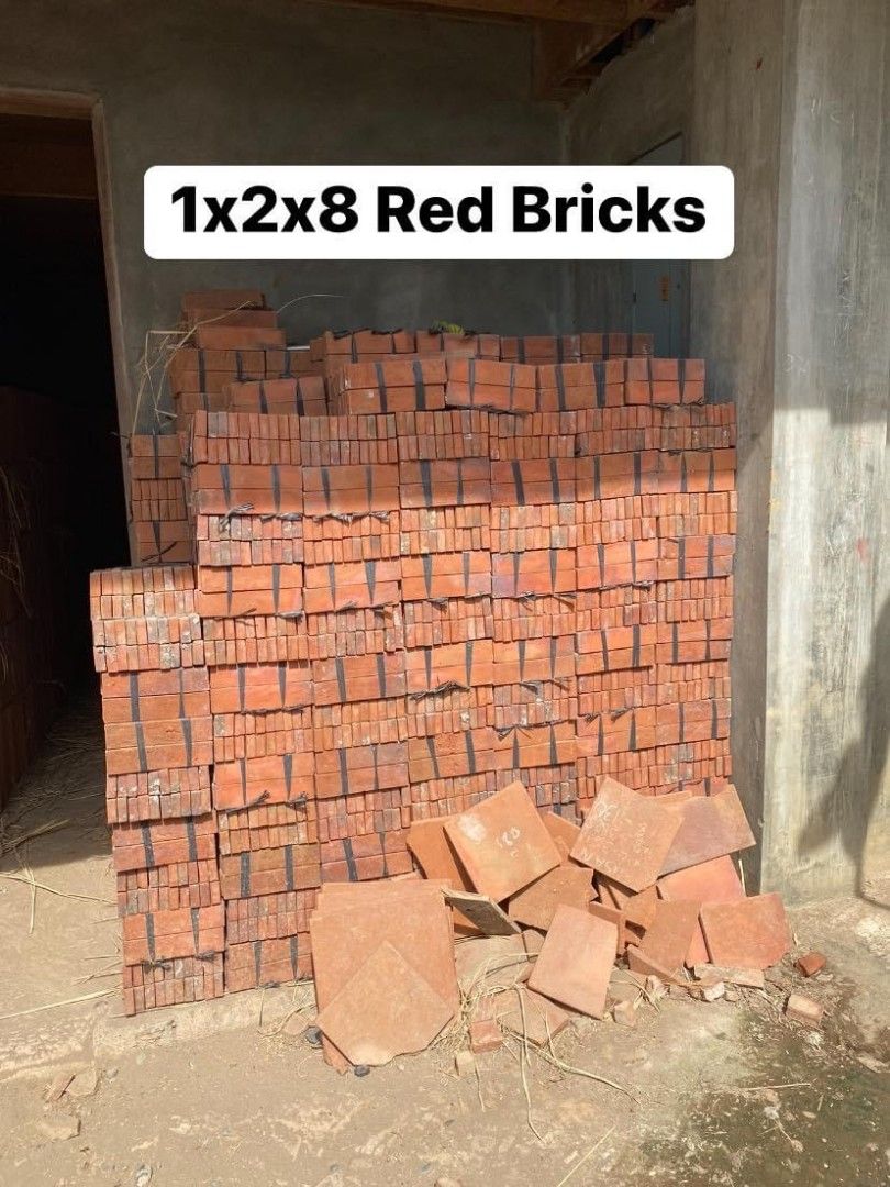Antique red bricks (Category: Construction & Building Materials) located in San Mateo. Submitted by dessertmineenterprises1702 (Listing ID 1306886771, Image 1). Description: by order with minimum order.