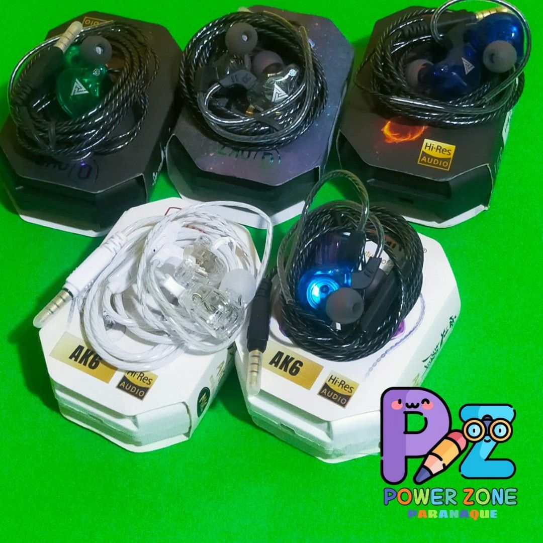 AUTHENTIC QKZ AK6 X GAMING HEADSET (Category: Earphones) located in Paranaque City. Submitted by audioaddict0517 (Listing ID 1306924088, Image 1). Description: .