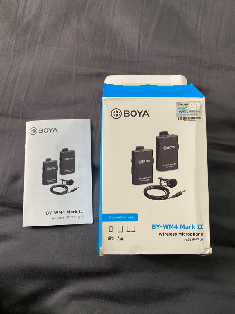 Boya BY-WM4 Mark II, Audio, Microphones on Carousell