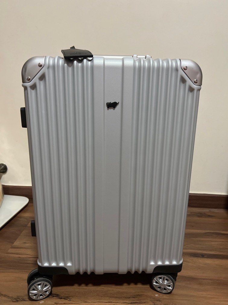 Authentic Braun Buffel Small Luggage Cabin Size 20 inches Silver