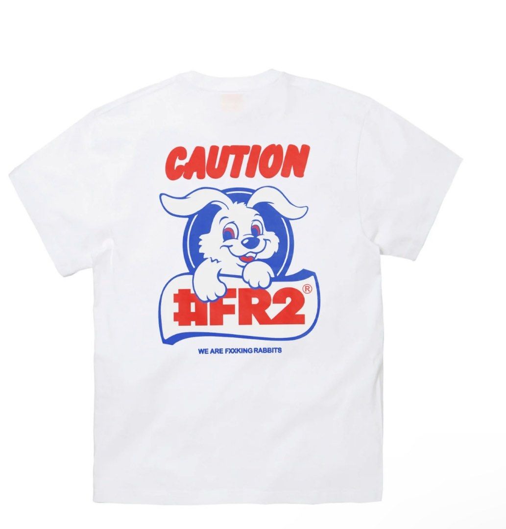 日本代購有單#FR2 FR CAUTION Rabbit T-shirt
