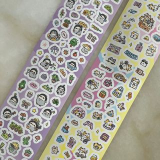Cute sticker strip, Hobbies & Toys, Stationery & Craft, Stationery ...