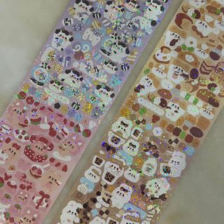Cute sticker strip, Hobbies & Toys, Stationery & Craft, Stationery ...