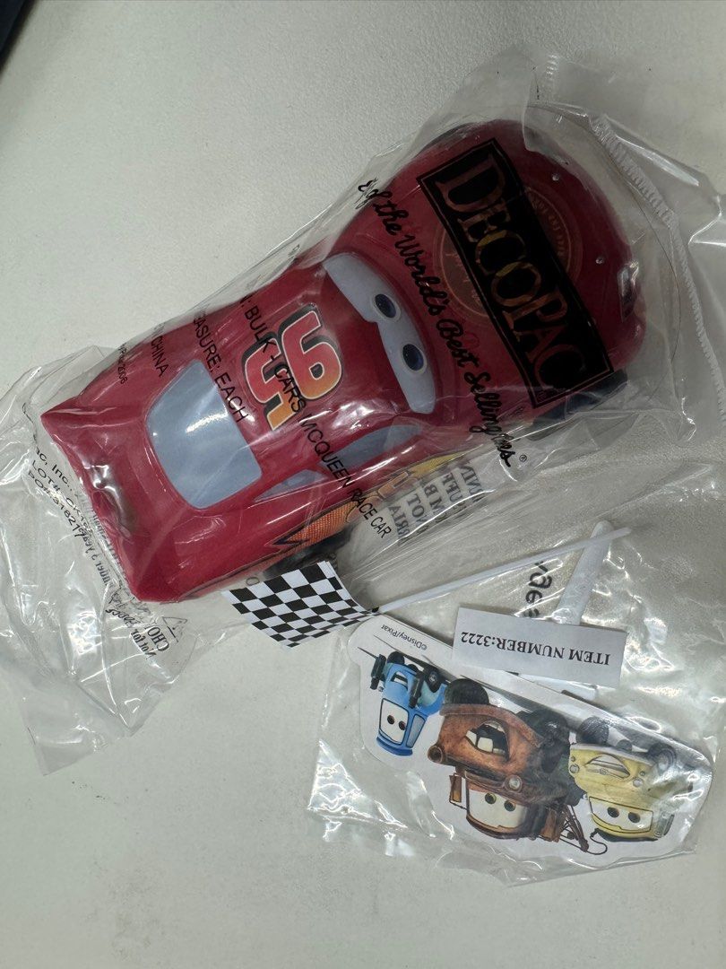 DecoPac Disney Cars Hobbies Toys Stationery Craft Occasions Party Supplies on Carousell