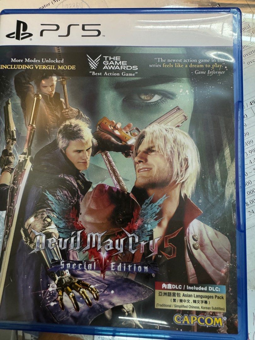 DMC 5 (no code) （分類：PlayStation）位於 Hong Kong。 由 chikeung2000 提交（商品編號 1306964404，圖片 1）。簡介： 冇code。