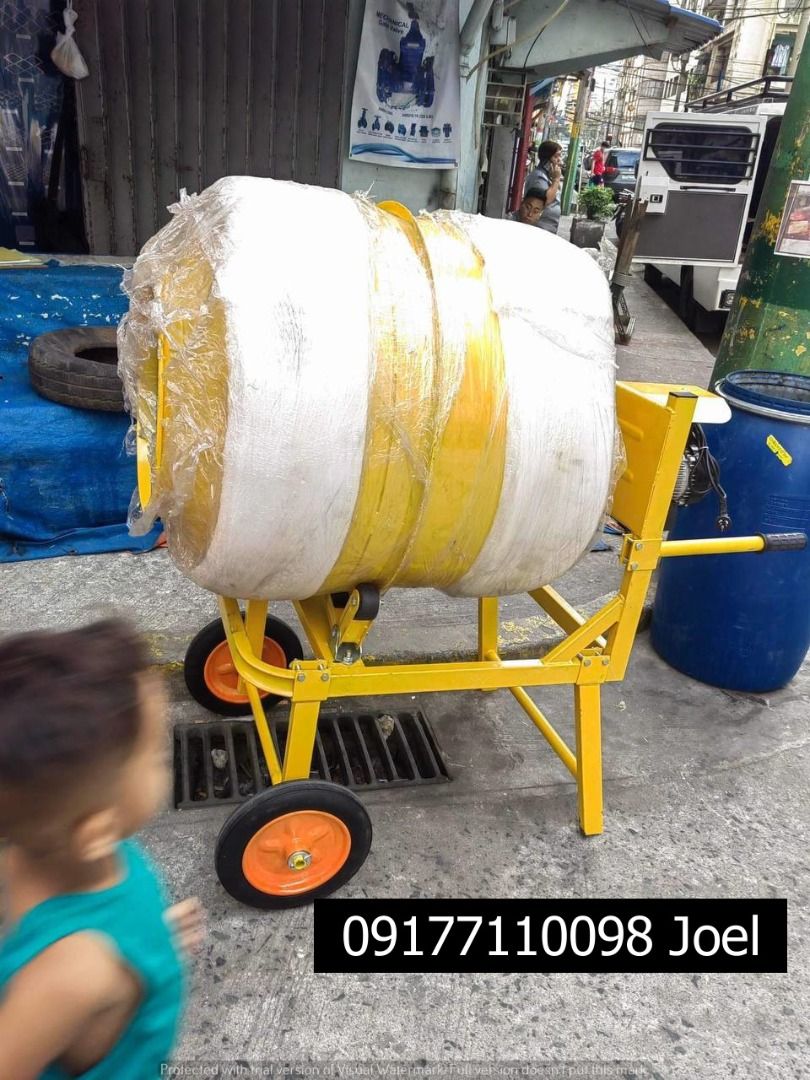 Electric cement mixer (Category: Construction Tools & Equipment) located in Manila. Submitted by joeyroque09 (Listing ID 1306928505, Image 1). Description: Electric cement mixer Size: 350L auto unload .
