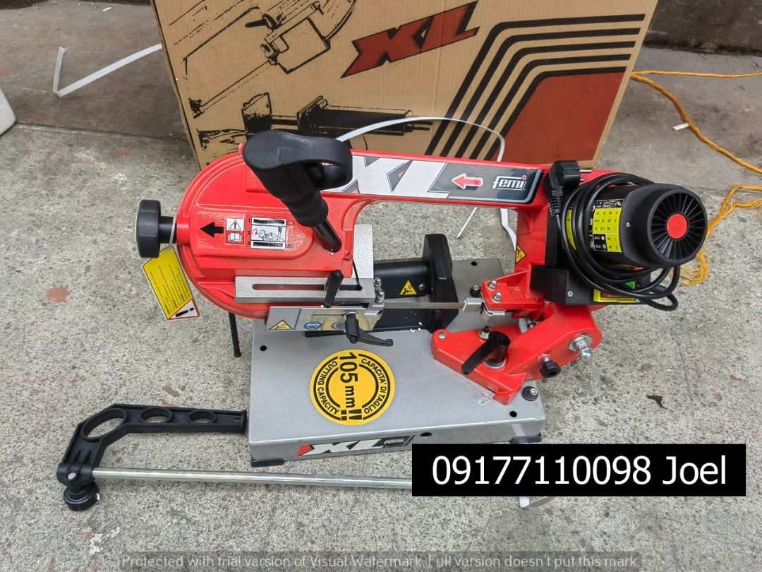 FEMI MITRE SAW (Category: Construction Tools & Equipment) located in Manila. Submitted by joeyroque09 (Listing ID 1306908593, Image 1). Description: Femi Mitre Saw Specs:220v, 60hz 2000watts, 5500 rpm .