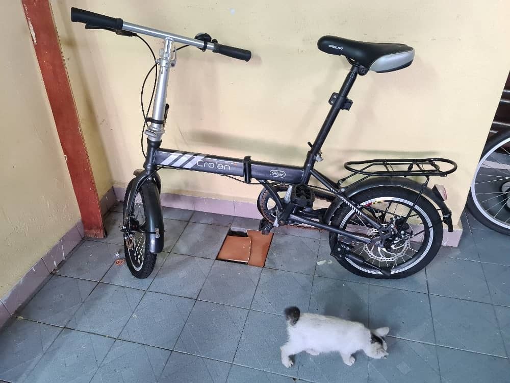 Crolan folding bike on sale
