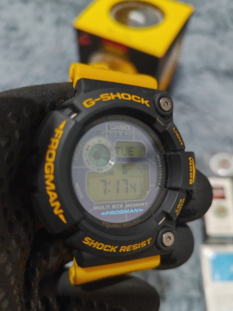 G Shock Frogman Icerc GW204K 9JR Men s Fashion Watches Accessories Watches on Carousell