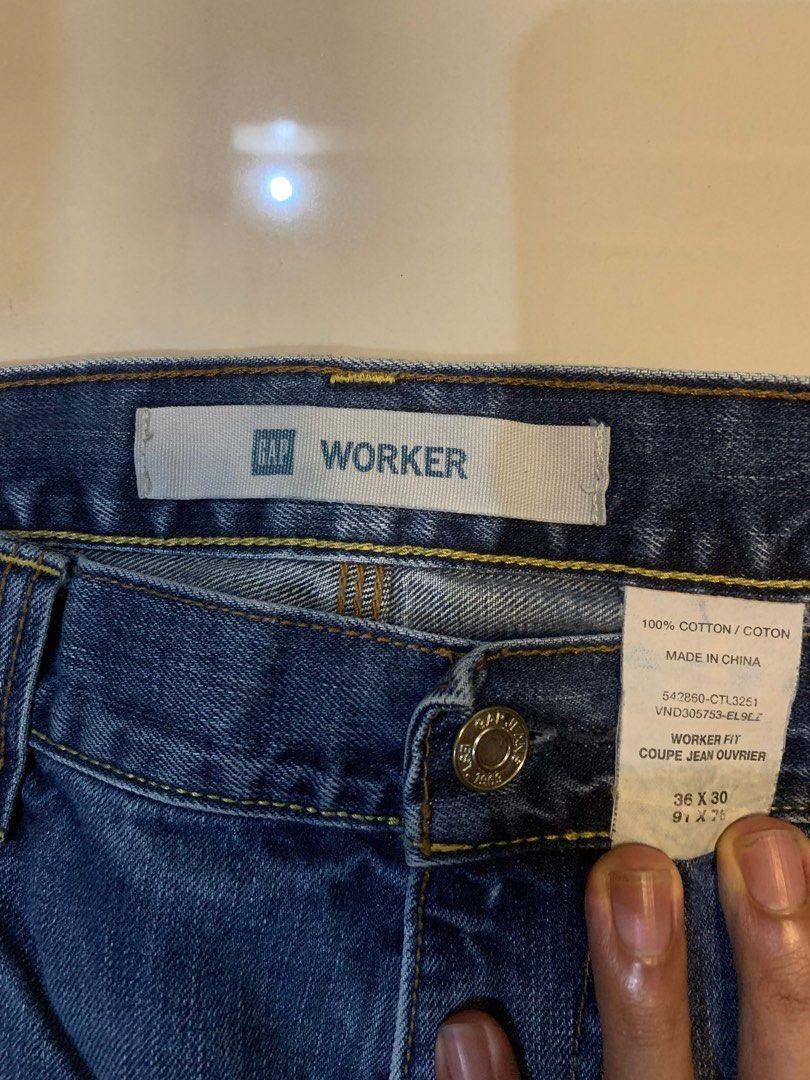 GAP Worker pants (Category: Jeans) located in Quezon City. Submitted by freeman520 (Listing ID 1306952783, Image 3). Description: GAP Worker pants Size 36.