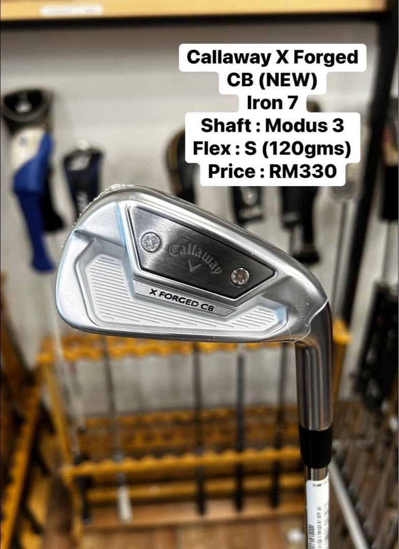 【美品】キャロウェイ X FORGED CB 2021 6本 アイアンセット キャロウェイXフォージドCB アイアンセット 6本 2021モデル