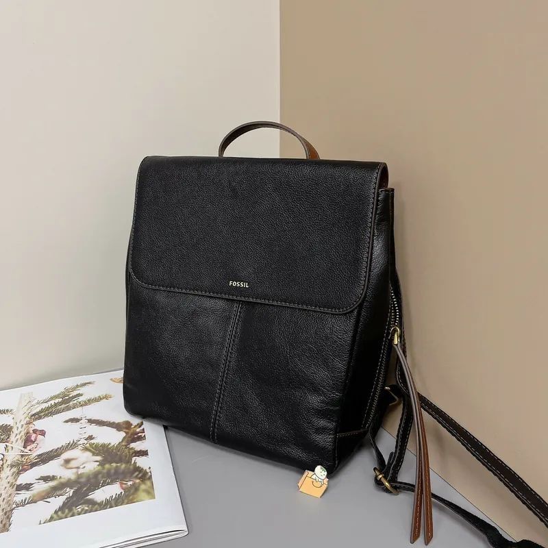 HARGA NET NO NEGO Ready Fossil claire backpack Black Barang Mewah Tas Dompet di Carousell