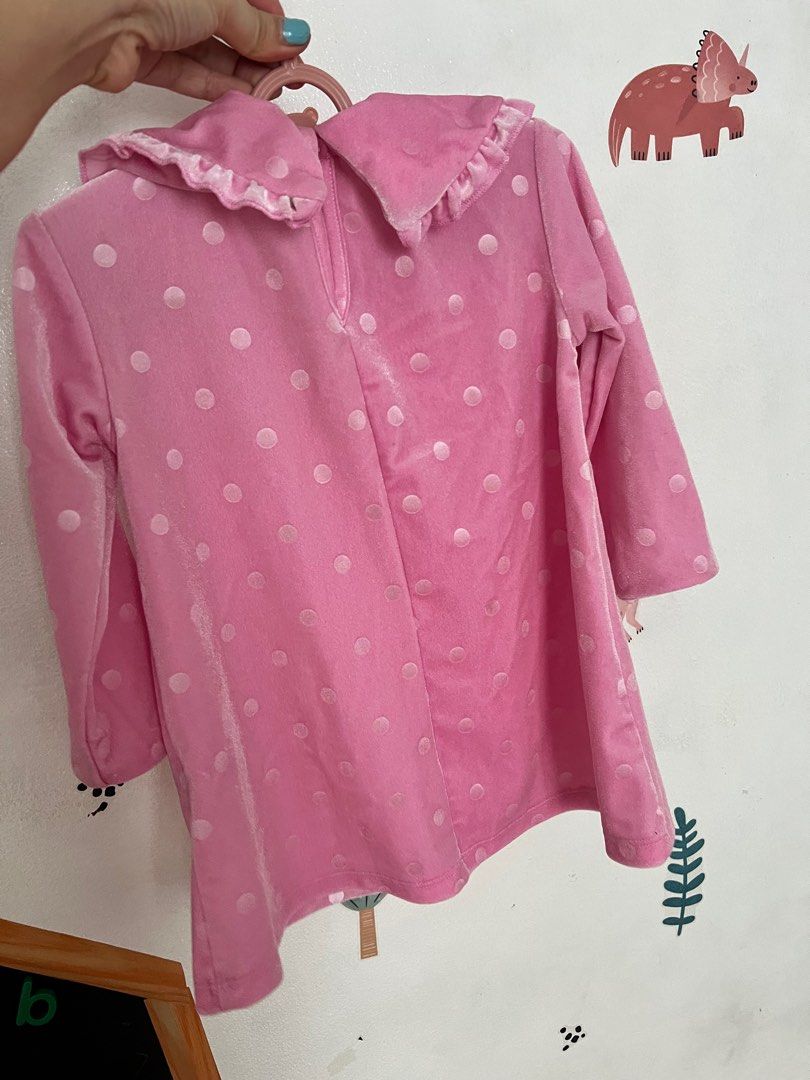 h&m polka pink dress (Category: Babies & Kids Fashion) located in Quezon City. Submitted by fayebree (Listing ID 1306923731, Image 3). Description: .
