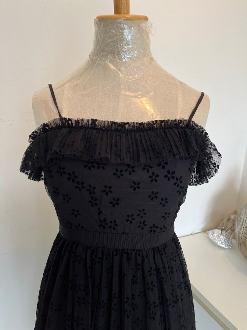 J crew black lace dress cheap