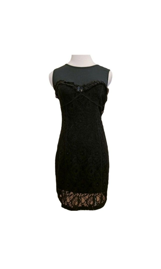 Love moschino black dress cheap
