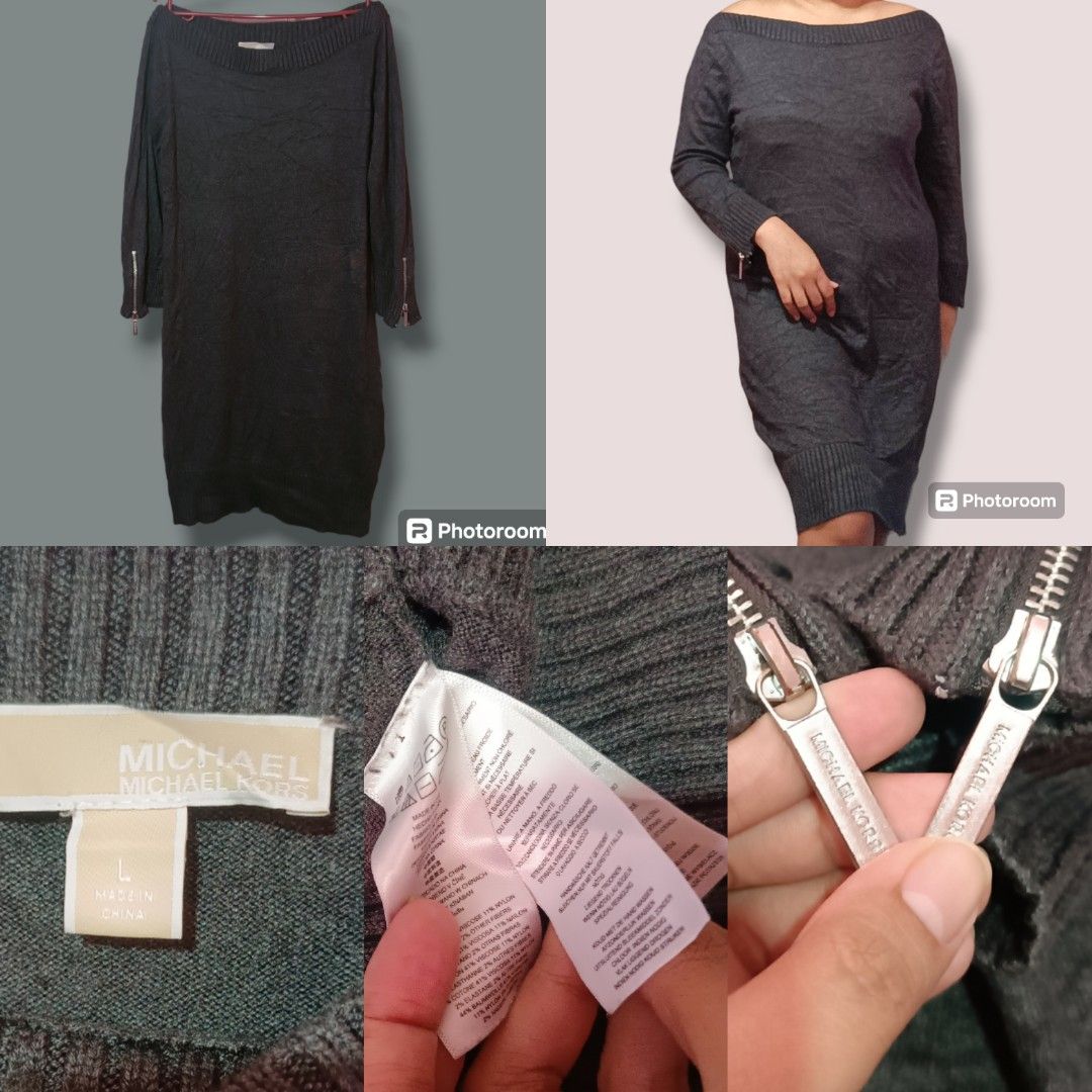 Michael kors boatneck dress cheap