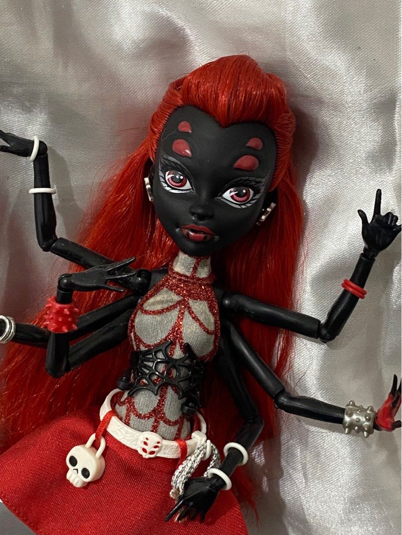 MONSTER HIGH SDCC Webarella Wydowna Spider Hobbies Toys Toys Games on Carousell
