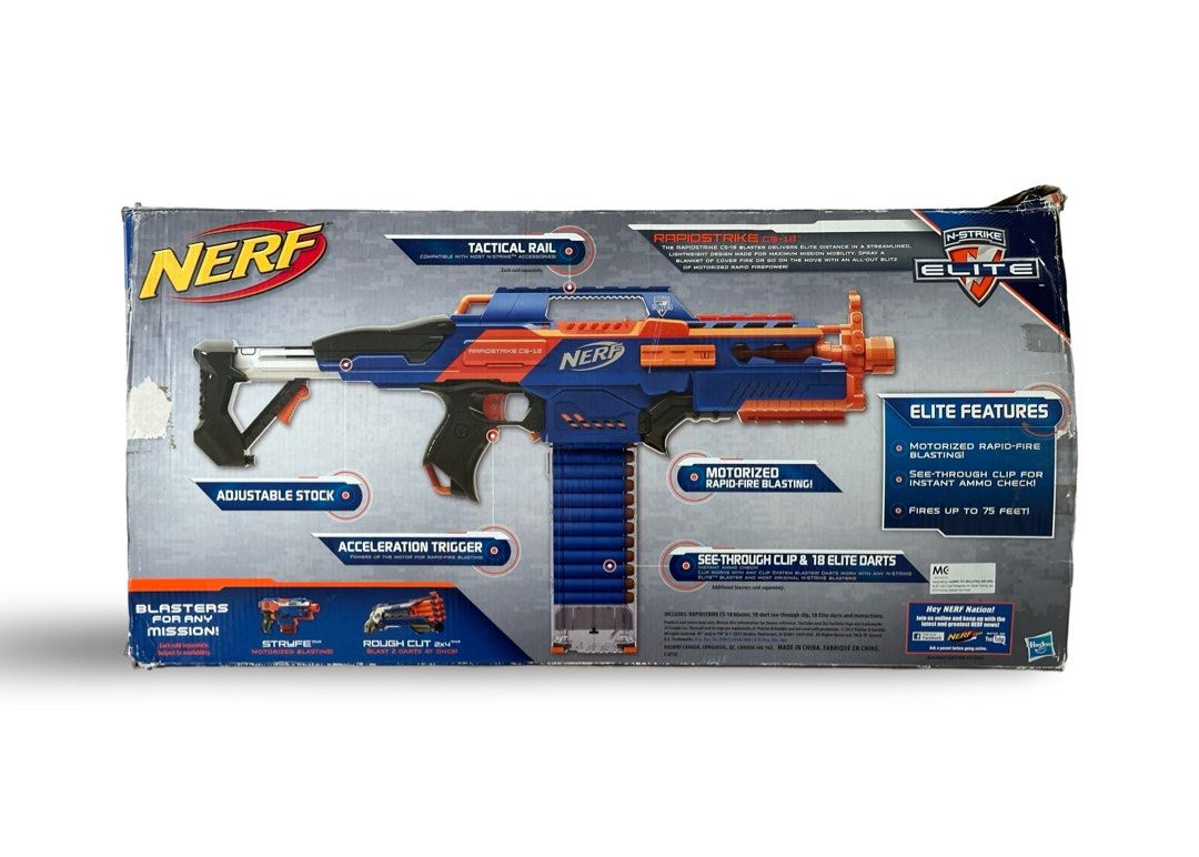 Nerf Rapidstrike CS-18, Hobbies & Toys, Toys & Games on