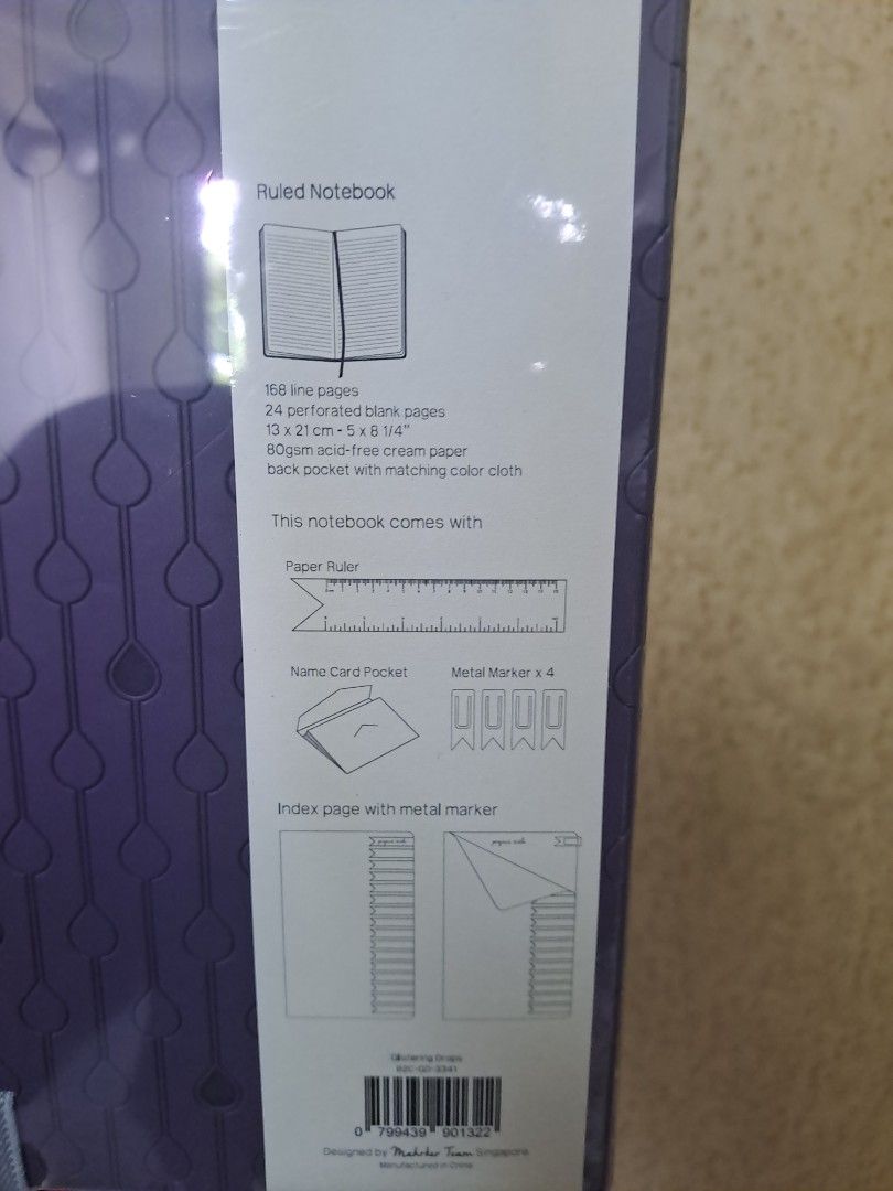 Notebook (Category: Stationery & School Supplies) located in Singapore. Submitted by icoffeeyou3000 (Listing ID 1306941351, Image 3). Description: Brand new notebook, never opened at all.