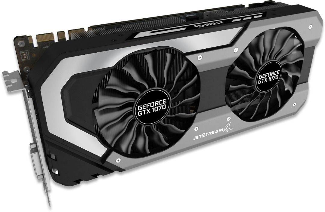 NVIDIA PALIT GTX1070 SUPER JETSTREAM (Category: Computer Parts) located in Caloocan City. Submitted by mltoysph (Listing ID 1307026182, Image 1). Description: Used but in working condition .