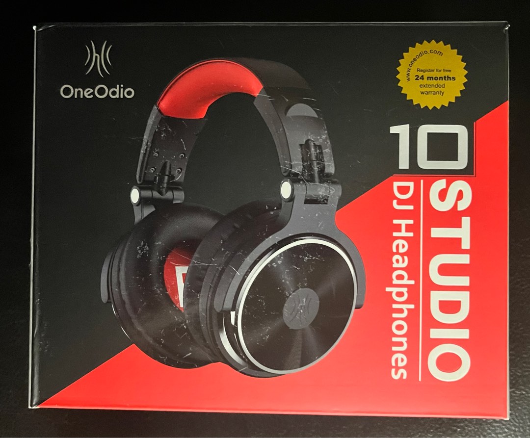 OneOdio Pro-10R 監聽耳機 （可換物）, 耳機及錄音音訊設備, 頭戴式耳機在旋轉拍賣