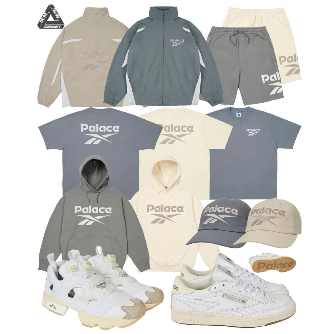 Palace reebok tee cap summer 2024 palace skateboards, Men