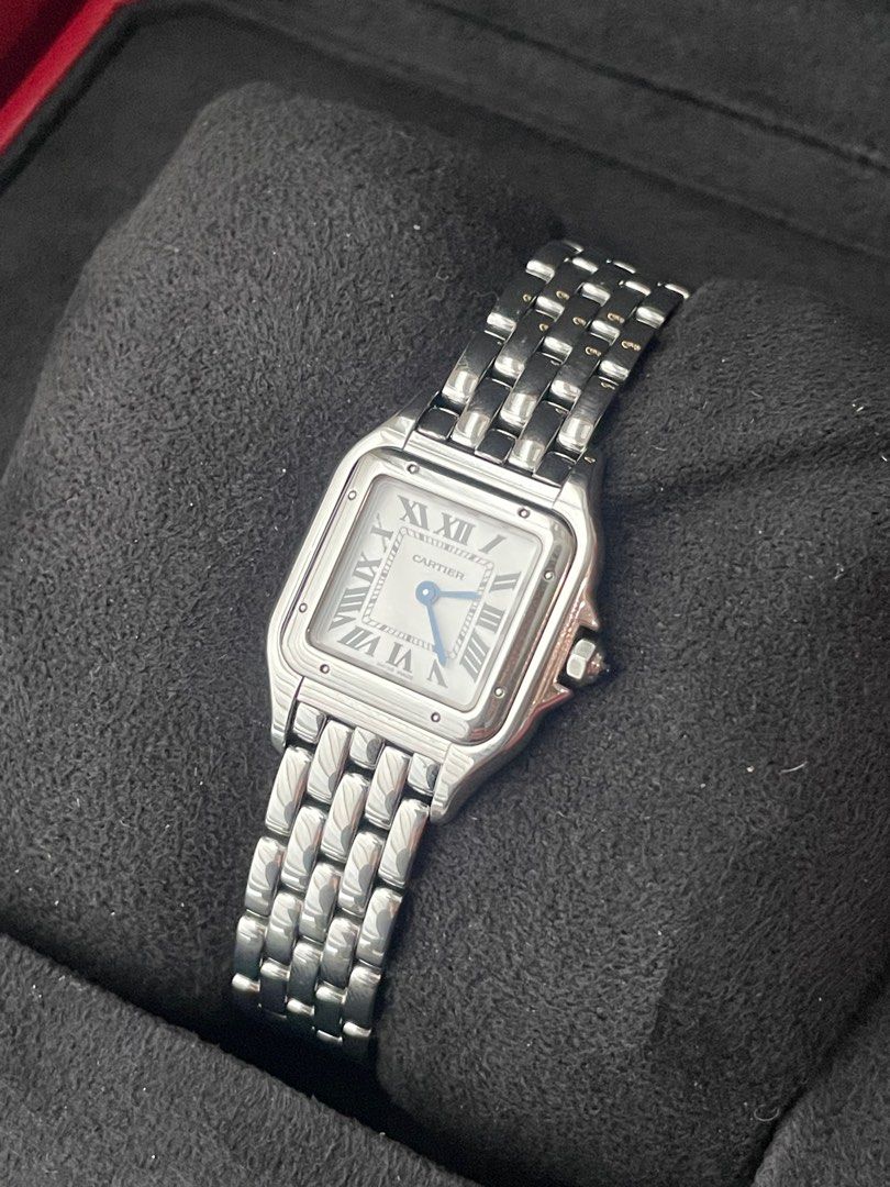Cartier panthere stainless steel watch online