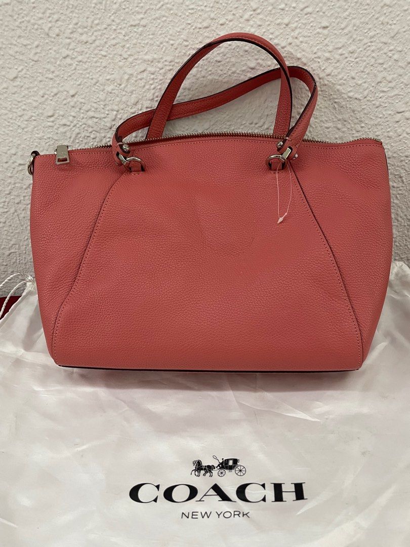 Coach Pink coach bag, Women's Fashion, Bags Wallets, Tote Bags