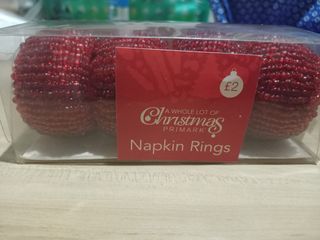 Primark napkin rings