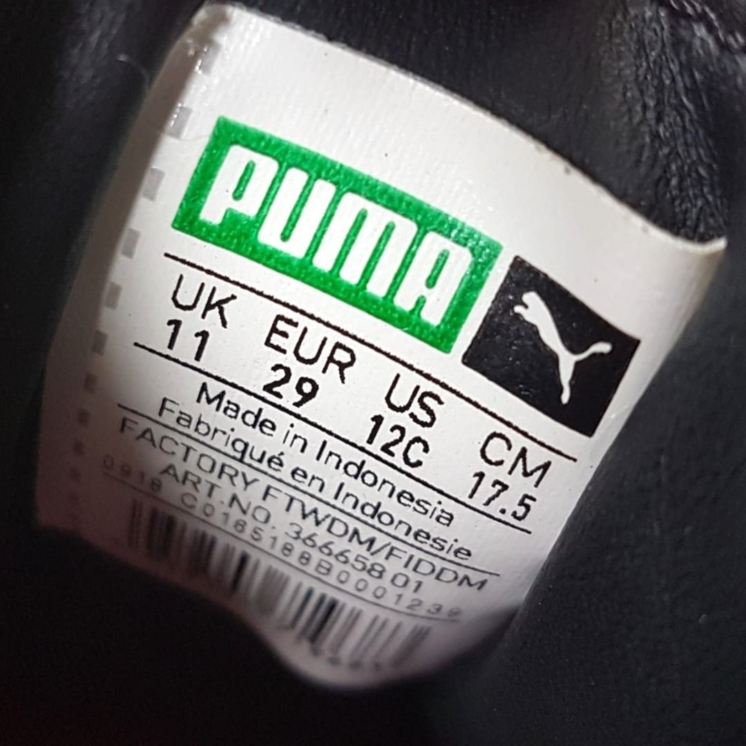 PUMA x Barbie Designer Sneakers Black Suede Barbie x PUMA Kid s Fashion Teen Sports Shoes US 12 C UK 11 EU 29 CM 17.5 Walking Shoes Original