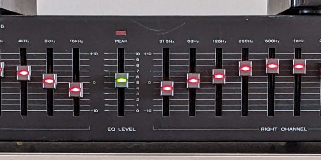 KENWOOD A-9 STEREO Integrated Amplifier Graphic Equalizer Chrome Vintage Working £94.49