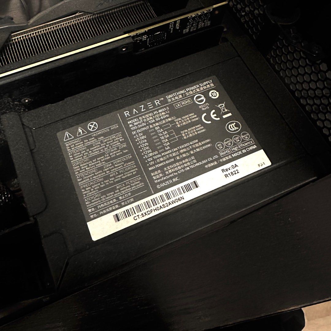 Razer Core X EGPU Vega 64 8GB Mac Intel CPU