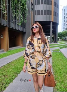 Sasha Loves - Bangkok Gossip Premium Shorts Coords with FLAW