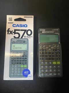 Scientific Calculator ( Casio 570Es Plus-C (Transparent))