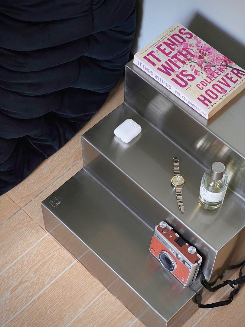 Stainless side table (Category: Tables & Sets) located in Dasmarinas. Submitted by shoptinyframe (Listing ID 1307000306, Image 2). Description: Made to order ; 1-2weeks leadtime Kindly DM us in our other socials for fast transaction as we cannot reply each of messages here. Thank you :) IG: @cattleyamaury FB: Cattleya Maury.