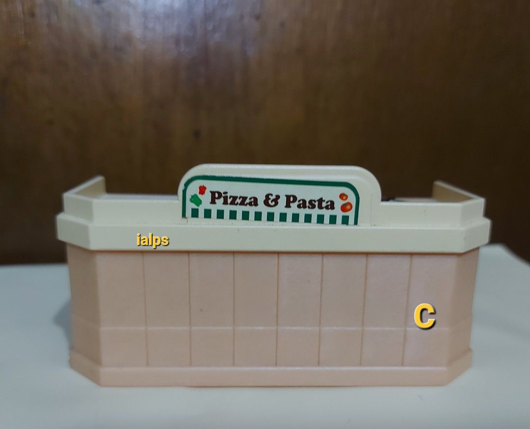 Sylvanian Families Spare Pizza Accessories (Category: Kids Toys) located in Pasig City. Submitted by lpsflover (Listing ID 1307032763, Image 3). Description: 2 A. 435Php (Rare) B 295Php C 465Php (Rare) In good condition but please manage your expectations. No stains. Great addition to your dioramas. Payment via BPI/BDO/Gcash. Shipping via Lalamove (for same day delivery) or J&T Shipping fees to be shouldered by buyer..