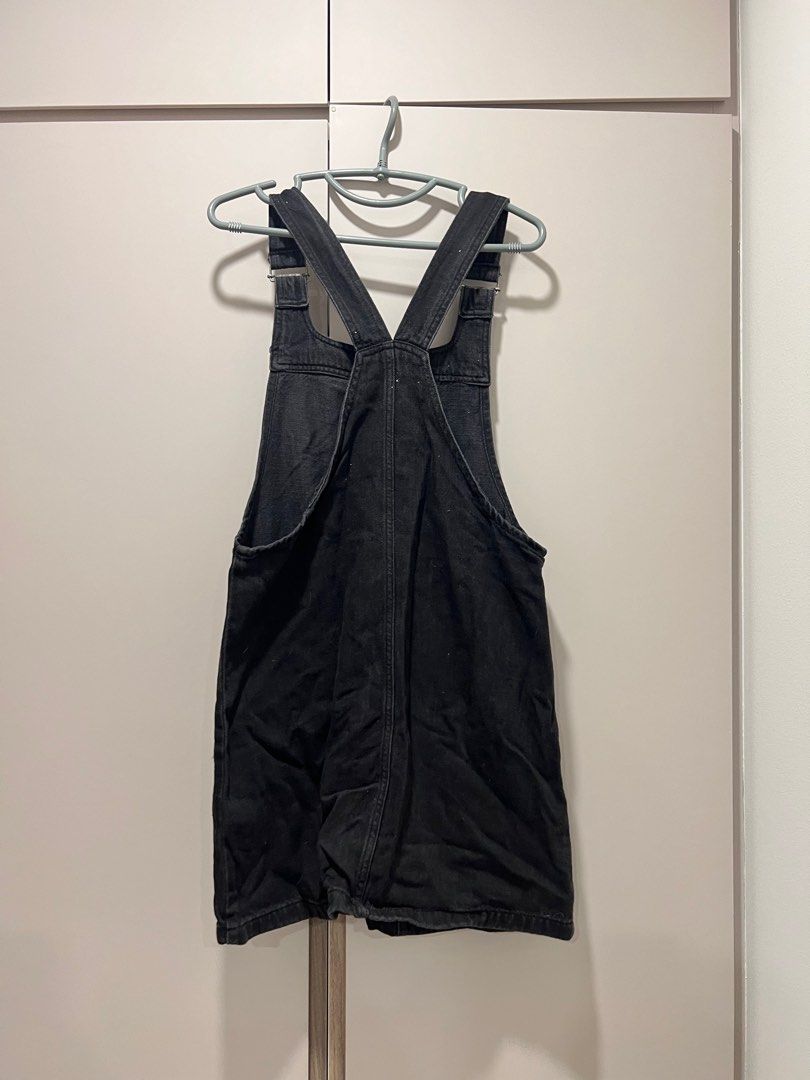 Topshop Denim Dungaree Dress, Women's Fashion, Dresses & Sets, Dresses on  Carousell