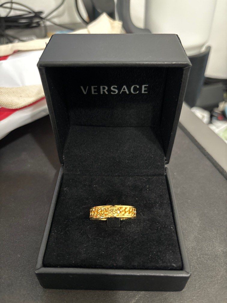 Versace Ring Men s Fashion Watches Accessories Jewelry on Carousell