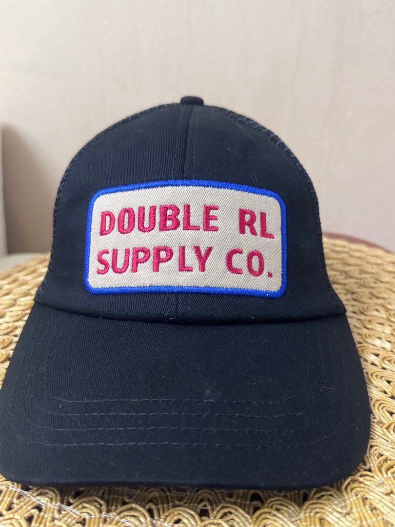 Vintage Double RL Trucker Cap Double RL Supply Co. Men s Fashion Watches Accessories Caps Hats on Carousell