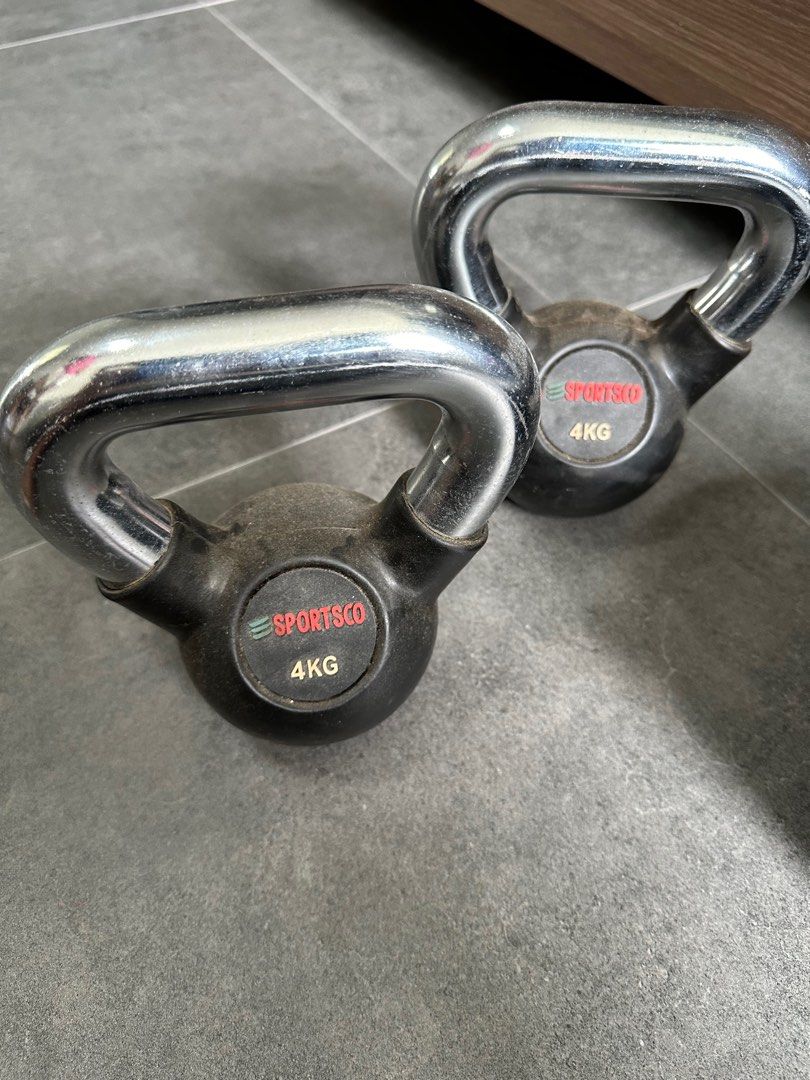 Weights Set (Category: Weights & Dumbbells) located in Singapore. Submitted by dhiahashwini (Listing ID 1306944962, Image 3). Description: 2x adjustable rods 2x 4KG Kettlebells 3x 1.25KG Disc 4x 2.5KG Disc 8x 3KG Disc Feel free to check and purchase. Self collection only. .