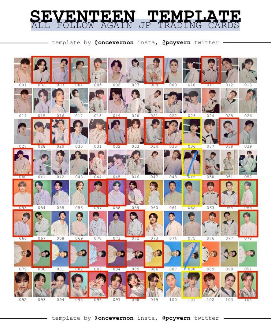 WTT/WTS SEVENTEEN FOLLOW AGAIN TO JAPAN PHOTOCARDS, Hobbies WTT/WTS SEVENTEEN FOLLOW AGAIN TO JAPAN PHOTOCARDS, Hobbies