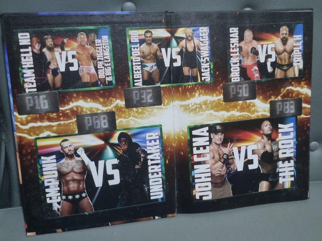 WWE WRESTLEMANIA 2014 ANNUAL BOOK (Category: Storybooks) located in Silang. Submitted by samflores2k4t7 (Listing ID 1307035840, Image 2). Description: For sale WWE WRESTLEMANIA 2014 ANNUAL BOOK Crntum Published 2013 Century Books Ltd. Hard Cover 92 pages Good condition Complete pages.