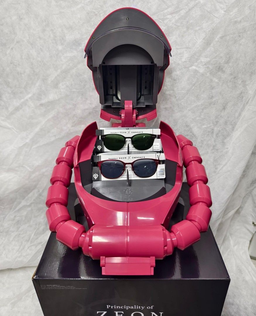 ザク オンデーズ ZAKU HEAD ならべる CASE メガネケース 全世界