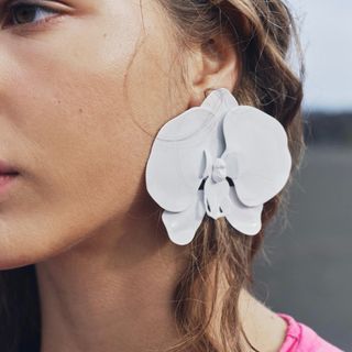 Zara orchid earrings