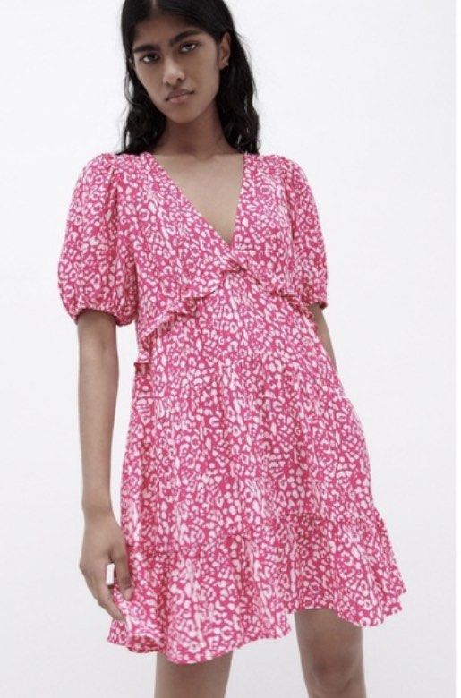 zara pink babydoll dress Zara babydoll dress