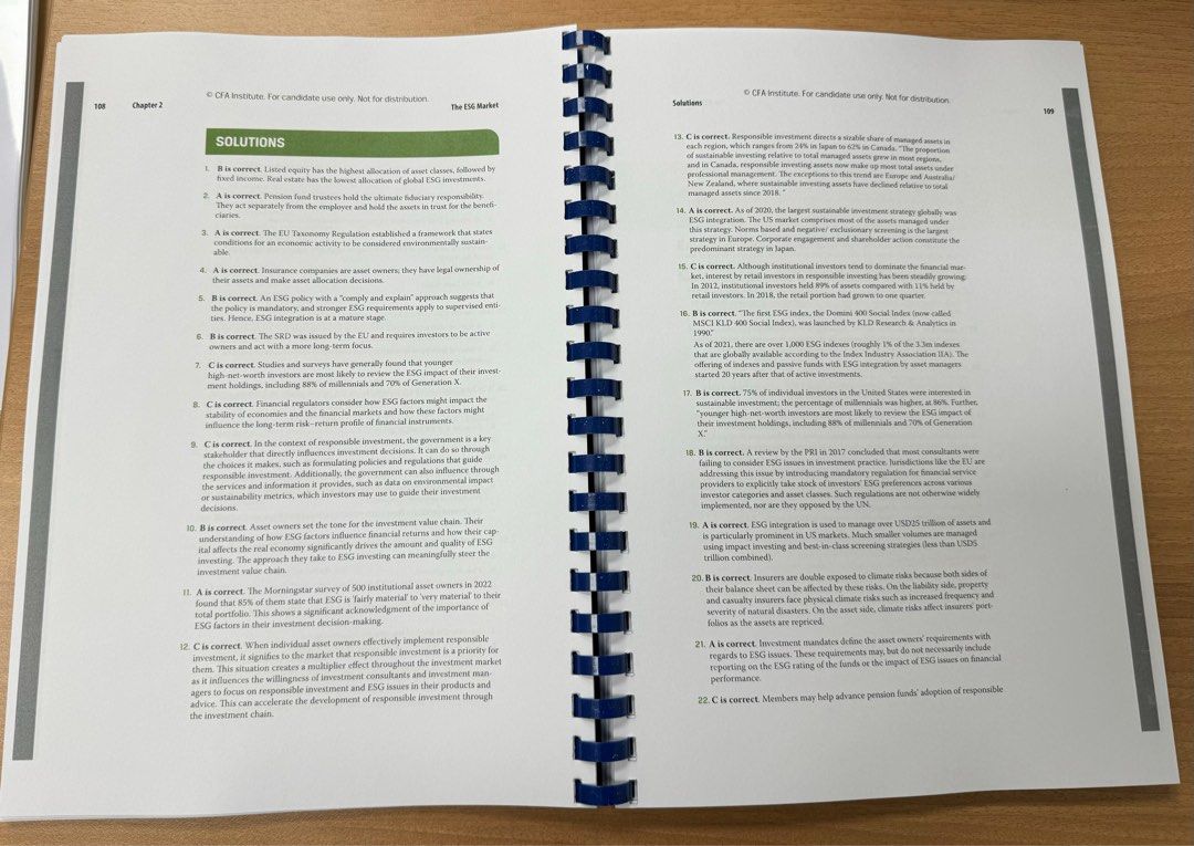 新品｜CFA ESG investing 教科書 【公式通販】