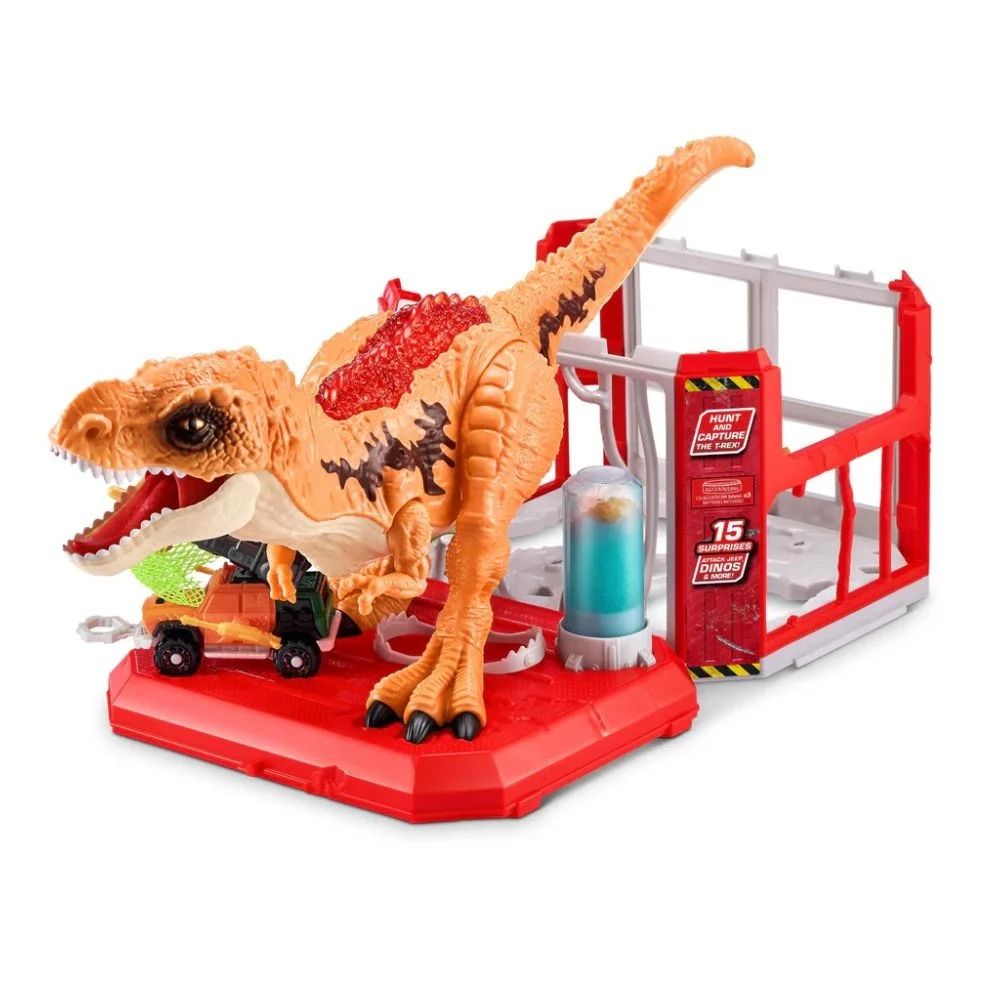 預訂2508] Zuru Robo Alive Dino Escape Playset 機械恐龍逃脫, 兒童